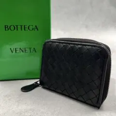 BOTTEGA VENETA イントレチャート ブラック コインケース 9158のサムネイル