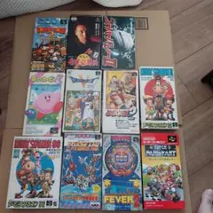 s*t様 スーパーファミコン 箱付き11本セット　3月15日まで