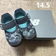 ニューバランス　サンダル　14.5 ネイビー　水陸両用　サンダル