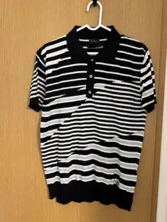 新品未使用⭐︎DIESEL ストライプ ポロシャツ（ニット生地）