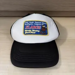 XLARGE メッシュキャップ ブラック ホワイト