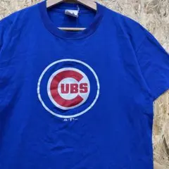 【希少】2005年製 マジェスティック MLB カブス Tシャツ ブルー XLのサムネイル