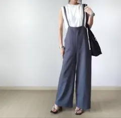 即購入⭕️GU オールインワンサロペット