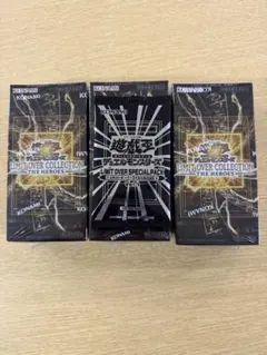 新品 遊戯王 リミットオーバー THE HEROES 3ボックス 特典パック付き