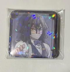 鬼滅の刃　モクテルバー　ロト第2弾　グリッター缶バッジ　伊黒小芭内