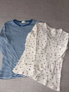 KP(ニットプランナー)130長袖カットソー 2枚セット