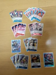 緑黄ロー 構築済みデッキ リーダーパラレル ワンピースカード - メルカリ