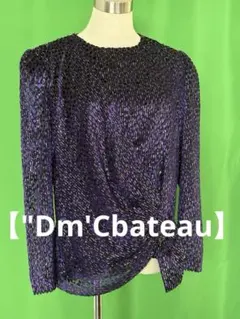 T3687 社交ダンス　カラオケ　トップス【"Dm'Cbateau】