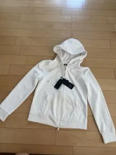 ARMANI EXCHANGE ジップアップパーカー ホワイト S 新品タグ付のサムネイル