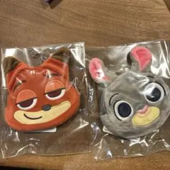 ズートピア　ダイカットポーチ　2種セット