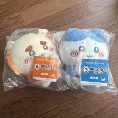 エニマイくじ ちいかわ ぬいぐるみ ハチワレ シーサー セットのサムネイル