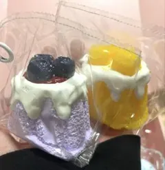 海外スクイーズ☆プリン2点セット☆捏捏