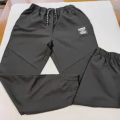 LATOK キッズ用 ブラック ロングパンツ