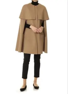 m-premier ジーロンラムダブルクロスケープコート キャメル エムプルミエ 2025年最新】M-PREMIER ポンチョ・ケープコートの人気アイテム - メルカリ