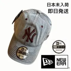 韓国限定 mlb NEW ERA ニューヨーク・ヤンキース デニムキャップ 帽子
