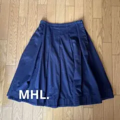 MHL コットンプリーツスカート　サイズI