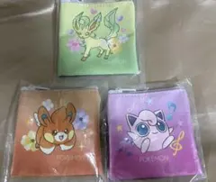 ガチャガチャ ポケモン トートバッグ＆ポーチコレクションvol.10 ポーチ3点