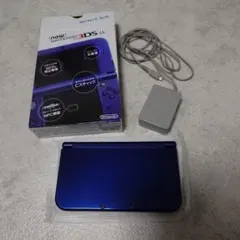New Nintendo 3DS LL メタリックブルー 充電器付き