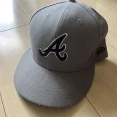 アトランタ・ブレーブス 59FIFTY グレーキャップ