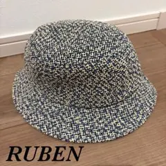【新品タグ付】RUBEN ミックスペーパー バケットハットのサムネイル