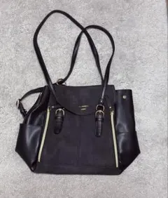 via demizon ショルダーバッグ ブラックのサムネイル