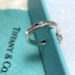 Tiffany & Co. ピアス ナロー フープ 1837 シルバー 片耳 - メルカリ