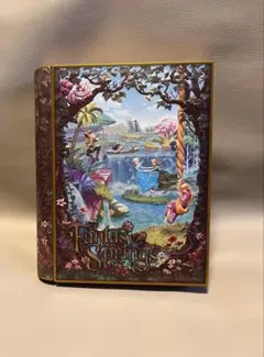 ファンタジースプリング 本型ボックス お菓子缶 小物入れ 収納ケース