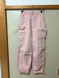 SHEIN レディース カーゴパンツ ピンク Mサイズ