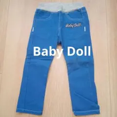 BabyDoll デニムボトムス クラウンプリント