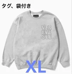 YESEYESEE C-Logo スウェット グレー タグ袋付き