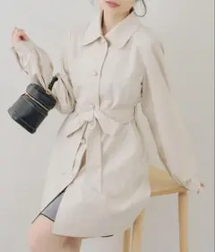 NICE CLAUP トレンチコート