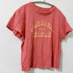 AMERICAN EAGLE 赤 プリント Tシャツのサムネイル