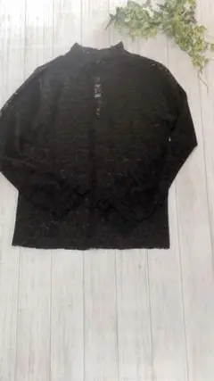 トレンド☆ レース シースルー インナー 花柄 ブラウス