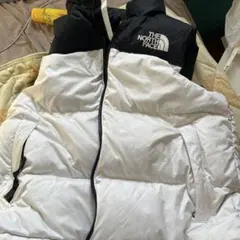THE NORTH FACE ダウンベスト黒白
