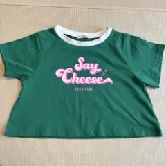 ALGY Tシャツ 緑 半袖