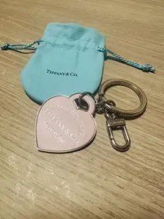 最終お値下げ！Tiffany & Co. ハート型キーホルダー