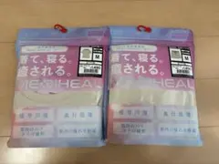 メディヒール M 半袖シャツ ハーフパンツ　グレージュ