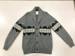 BEAUTY&YOUTH ウール100% ニットカーディガン M グレー