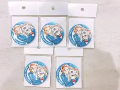 北栄町観光案内所缶バッジ　萩原千速&江戸川コナン　5個 鳥取県限定