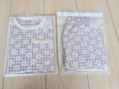 新品2点セット　GUbaby　セットアップ　カンタンTシャツ　サマナルパンツのサムネイル