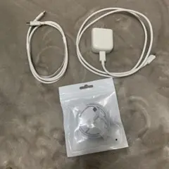 USB-CケーブルとACアダプタセット ホワイト