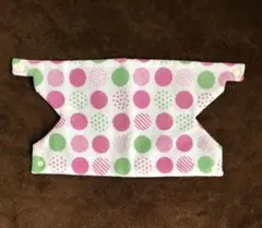 ピンク系 北欧風ドット柄 エルゴ 首周りカバー