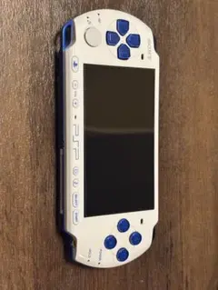 SONY PSP-3000 ホワイト/ブルー美品 バッテリー無し