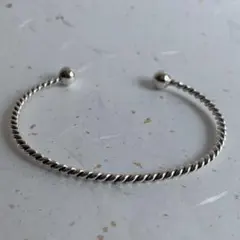 メキシコ製 シルバー925 ブレスレット ツイストロープ タスコ - メルカリ