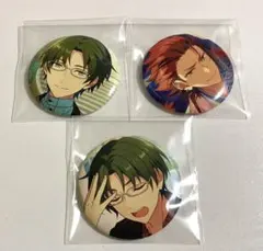 あんスタ 紅月 蓮巳敬人 鬼龍紅郎 缶バッジセット