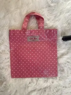 Cath Kidston ピンク 水玉 トートバッグ ミニ