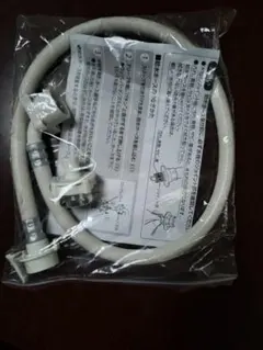 洗濯機用 給水ホース ワンタッチ接続 80cmのサムネイル