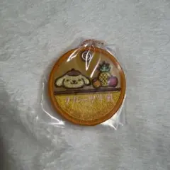 サンリオキャラクターズ　ミルクキャップシアーチャーム　ポムポムプリン
