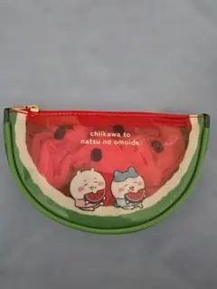 신품 치이카와 ポーチ スイカ 하치와레