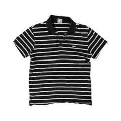 Nike ストライプ ポロシャツ swag y2k